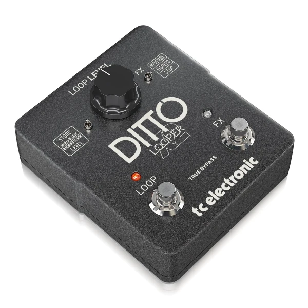 Педаль эффектов TC ELECTRONIC DITTO X2 LOOPER стерео лупер