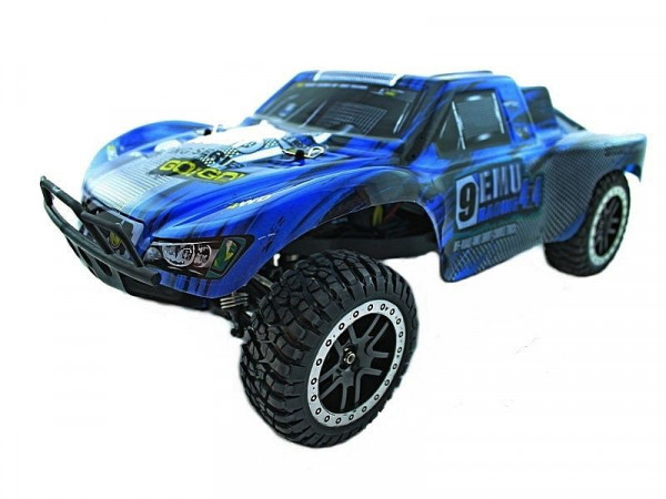 Радиоуправляемый шорт-корс Remo Hobby 9EMU TWINS MOTOR (синий) 4WD 2.4G 1/8 RTR