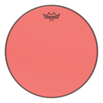 REMO BE-0314-CT-RD Emperor® Colortone™ Red Drumhead, 14' цветной двухслойный прозрачный пластик, красный