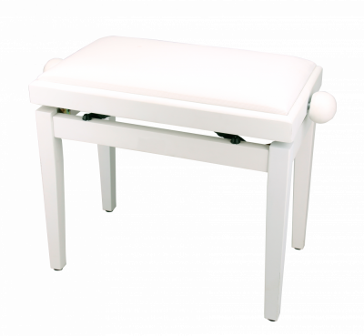 Банкетка для пианино Xline Stand PB-55H регулируемая 46-55 см дерево цвет белый