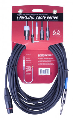 Небалансный сигнальный кабель Superlux SFM5FP, XLR3F-6.3 мм