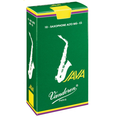 Vandoren SR-2615 Java № 1,5 10 шт трости для саксофона альт