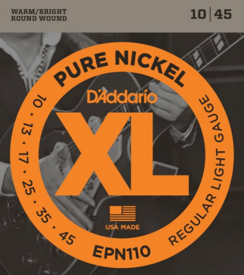 D'ADDARIO EPN110 Regular Light 10-45-струны для электрогитары