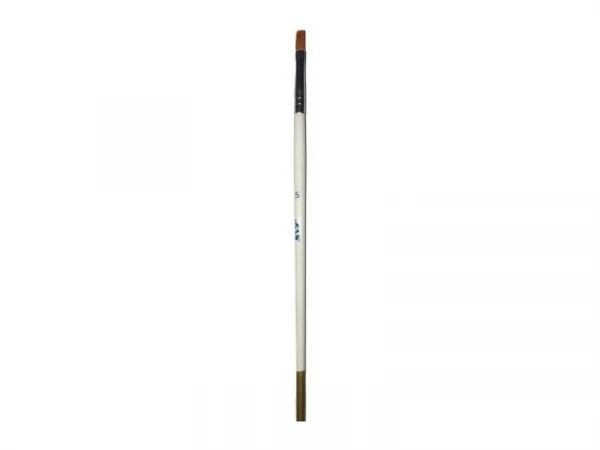 Кисть из синтетического волоса, плоская № 5, шт