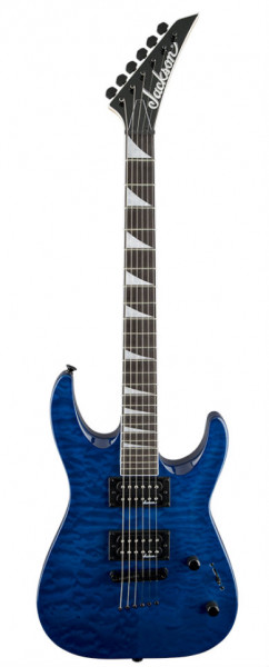 Jackson JS32TQ Dinky Transparent Blue электрогитара