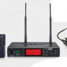 JTS RU-8011DB/RU-850LTB+CM-501 радиосистема одноканальная с поясным передатчиком и петличным микрофоном