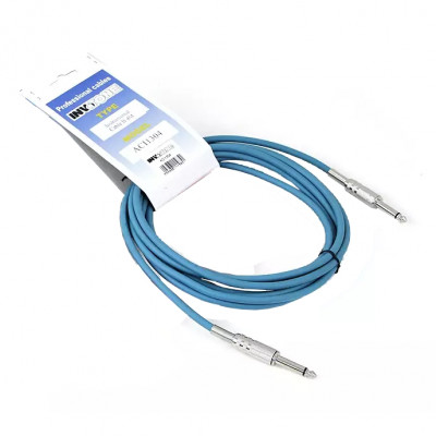 Invotone ACI1302/B - инструментальный кабель,6.3 mono Jack-6.3 mono Jack 2 м (синий)