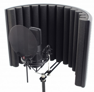 SE Electronics X1 STUDIO BUNDLE - набор студийный: микрофон конденсаторный, экран, держатель паук, шнур xlr-xlr