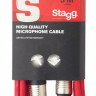 Микрофонный кабель xlr-xlr STAGG SMC3 CRD 3 м