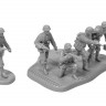 Сборные солдатики ZVEZDA Немецкие панцергренадеры в анораках, 1/72