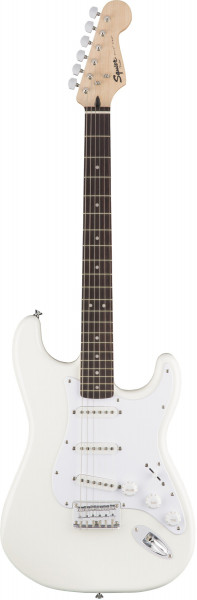 Fender Squier Bullet Stratocaster SSS Hard Tail Rosewood Fingerboard Arctic White электрогитара