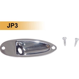 DR. PARTS JP3/CR накладка для джек разъёма (страт), хром