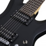 Schecter C-7 Deluxe SBK Электрогитара семиструнная, липа, клен, анкер