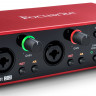 FOCUSRITE Scarlett 2i2 3rd Gen аудио интерфейс USB, 2 входа/2 выхода