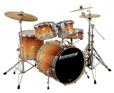 LUDWIG LC345 Accent CS Custom Elite ударная установка- полный комплект