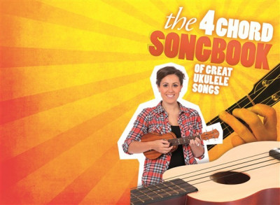 HLE90004717 The 4 Chord Songbook Of Great Ukulele Songs книга с нотами и аккордами