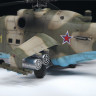 Сборная модель ZVEZDA Советский ударный вертолёт Ми-24П, 1/48