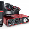 FOCUSRITE Scarlett 2i2 Studio 2nd Gen студийный комплект (Scarlett 2i2 2nd Gen, наушники, микрофон, ПО, микрофонный кабель).