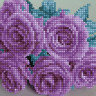 Картина мозаикой 15х20 ФИОЛЕТОВЫЕ РОЗЫ (9 цветов)
