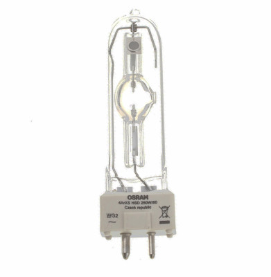 OSRAM HSD250/80 лампа газоразрядная 250 Вт GY9, 5, 8000 К