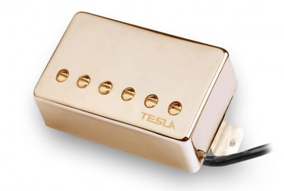 Звукосниматель Tesla OPUS-1/GD/BR Bridge пассивный хамбакер