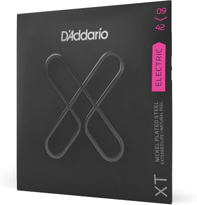 Струны для электрогитары D`ADDARIO XTE0942 SET ELEC GTR XT SUP LIGHT 09-42