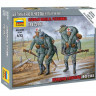Сборные солдатики ZVEZDA Немецкие санитары, 1/72