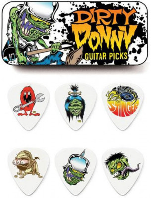 DUNLOP BL111T1.0  Dirty Donny Series 1 Pick Tin набор медиаторов в жестяной