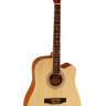 Акустическая гитара Elitaro E4111C натурального цвета