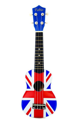 Fabio XU21-11D UK Flag укулеле-сопрано