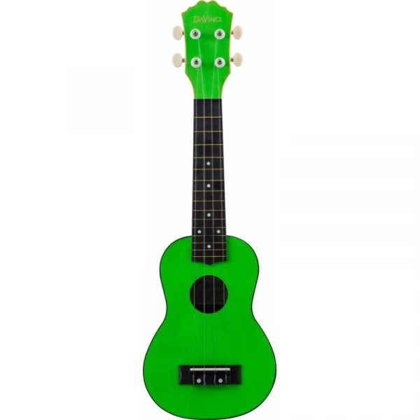 Укулеле-сопрано DAVINCI VINS-10SLD цвет - салатовый, пластик