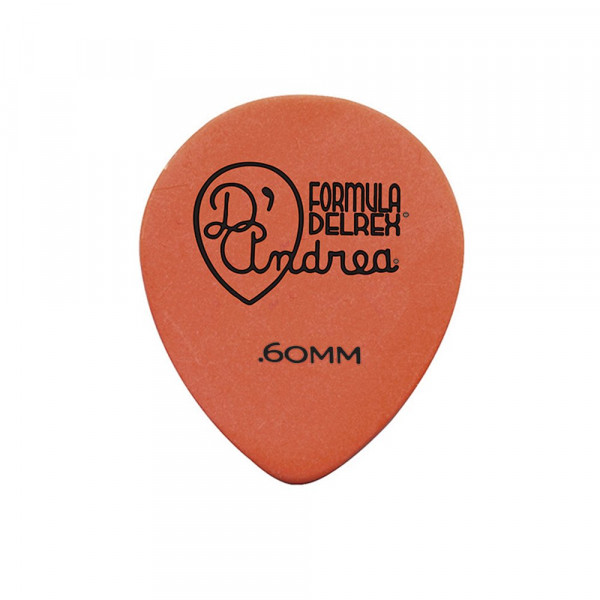 Медиатор 0.60 мм DAndrea RD347 .60TM 72 шт