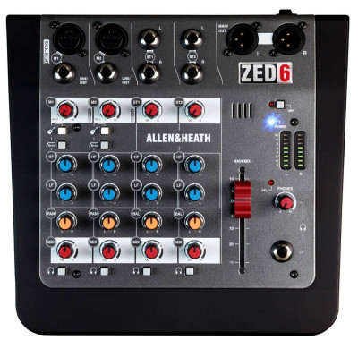 МИКШЕРНЫЙ ПУЛЬТ ALLEN & HEATH ZED6