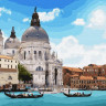 Картина по номерам 40х50 Санта-Мария-Делла-Салюте (30 цветов)