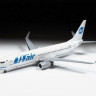 Сборная модель ZVEZDA Пассажирский авиалайнер Боинг 737-800, подарочный набор, 1/144