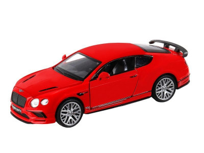 Машина "АВТОПАНОРАМА" Bentley Continental GT Supersports, красный, 1/32, в/к 17,5*12,5*6,5 см