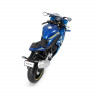 Мотоцикл "АВТОПАНОРАМА" SUZUKI GSR-R1000, 1/12, металл, синий, свободный ход колес