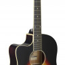 STAGG SA35 DSCE-VS LH электроакустическая гитара