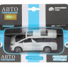 Машина "АВТОПАНОРАМА" Toyota Alphard, белый, 1/43, инерция, откр. двери, в/к 17,5*12,5*6,5 см