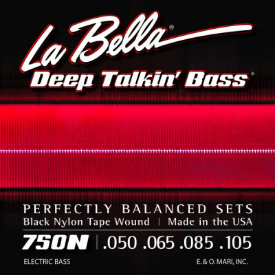 LA BELLA 750N (50-65-85-105) струны для бас-гитары