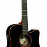 LAG T100DCE-BLK электроакустическая гитара