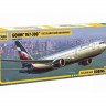 Сборная модель ZVEZDA Пассажирский авиалайнер Боинг 767-300, 1/144
