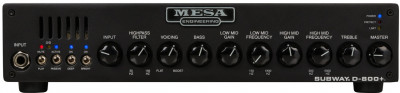 MESA BOOGIE SUBWAY D800+ (plus) басовый усилитель-голова класса D 800 Вт