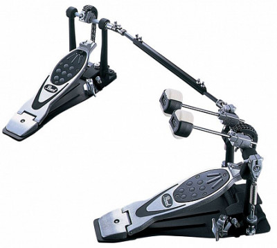 Pearl P-2002C Eliminator двойная педаль для бас-барабана с двойной цепью кардан