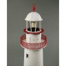 Сборная картонная модель Shipyard маяк Cape Bowling Green Lighthouse (№61), 1/72