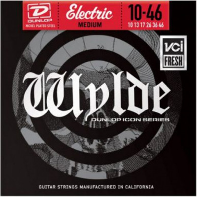 DUNLOP DHTEN-2036 (2 комп.) Zakk Wylde medium 10-46 струны для электрогитары