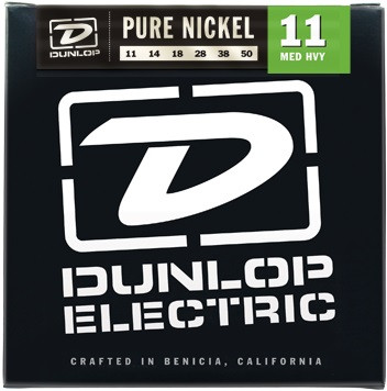 DUNLOP DEK Pure Nickel Medium Heavy 11-50 струны для электрогитары