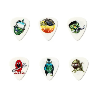 Медиаторы Dunlop BL111P060 Dirty Donny 6Pack, толщина 0.6 мм, 6 шт.