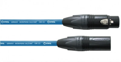 Микрофонный кабель Cordial CPM 10 FM BLUE