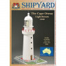Сборная картонная модель Shipyard маяк Cape Otway Lighthouse (№57), 1/87
